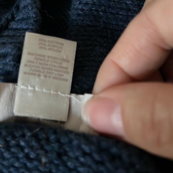 ANN TAYLOR LOFT SKI CREWNECK  SWEATER M - Picture 3 of 3